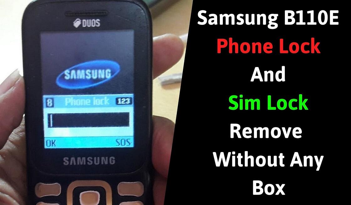 Samsung B110E Phone Lock And Sim Lock Remove Without Any Box