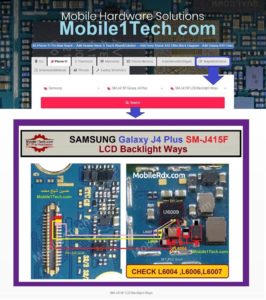 Samsung Galaxy J4 Plus J415F Display Light Problem LCD Backlight Ways 266x300