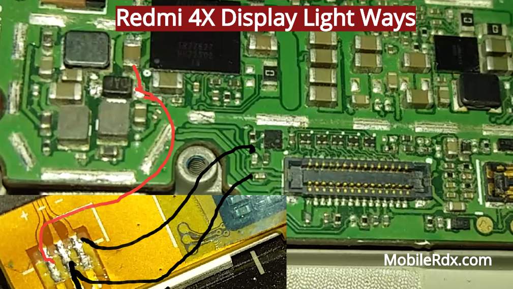 Redmi 4X Display Light Ways
