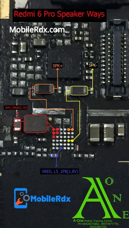 Redmi 6 Pro Speaker Ways Solution Redmi 6 Pro Ringer Jumper
