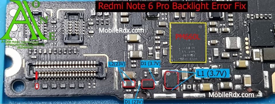 Redmi Note 6 Pro Backlight Ways Display Problem Solution