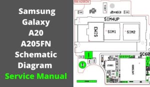 Samsung GalaxyA20 A205FN Schematic Diagram Service Manual 300x175