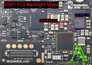 Vivo Y53 Backlight Ways LCD Light Problem Jumper Solution 300x213