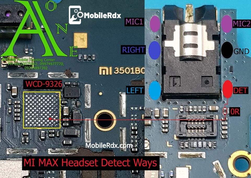 Xiaomi Mi Max Headphone Logo Problem Repair Solution