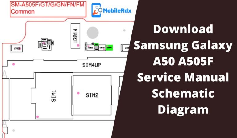 Download Samsung Galaxy A50 A505F Service Manual - Schematic Diagram