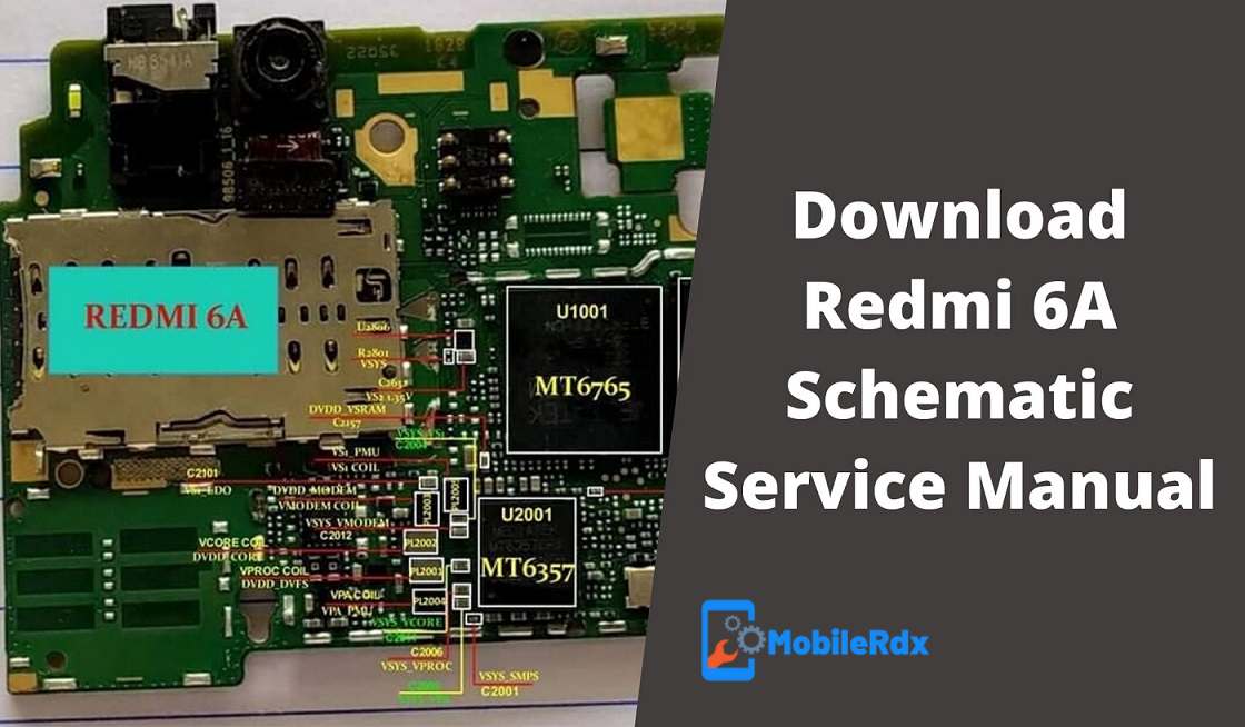 Download Redmi 6a Schematic Service Manual