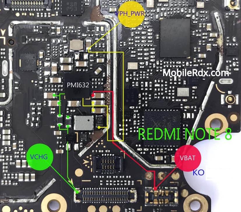 Redmi Note 8 Dead Power Solution Battery Connector Ways