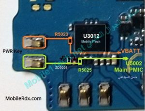 Samsung Galaxy A20 A205FN Power Button Ways Power Key Jumper 300x229