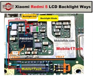 Xiaomi Redmi 5 Backlight Way Display Light Solution 300x243