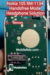 Nokia 105 RM 1134 Handsfree Mode Solution Headphone Problem 203x300