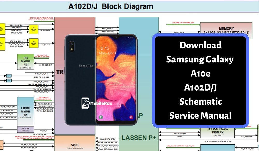 Download Samsung Galaxy A10e Schematic And Service Manual