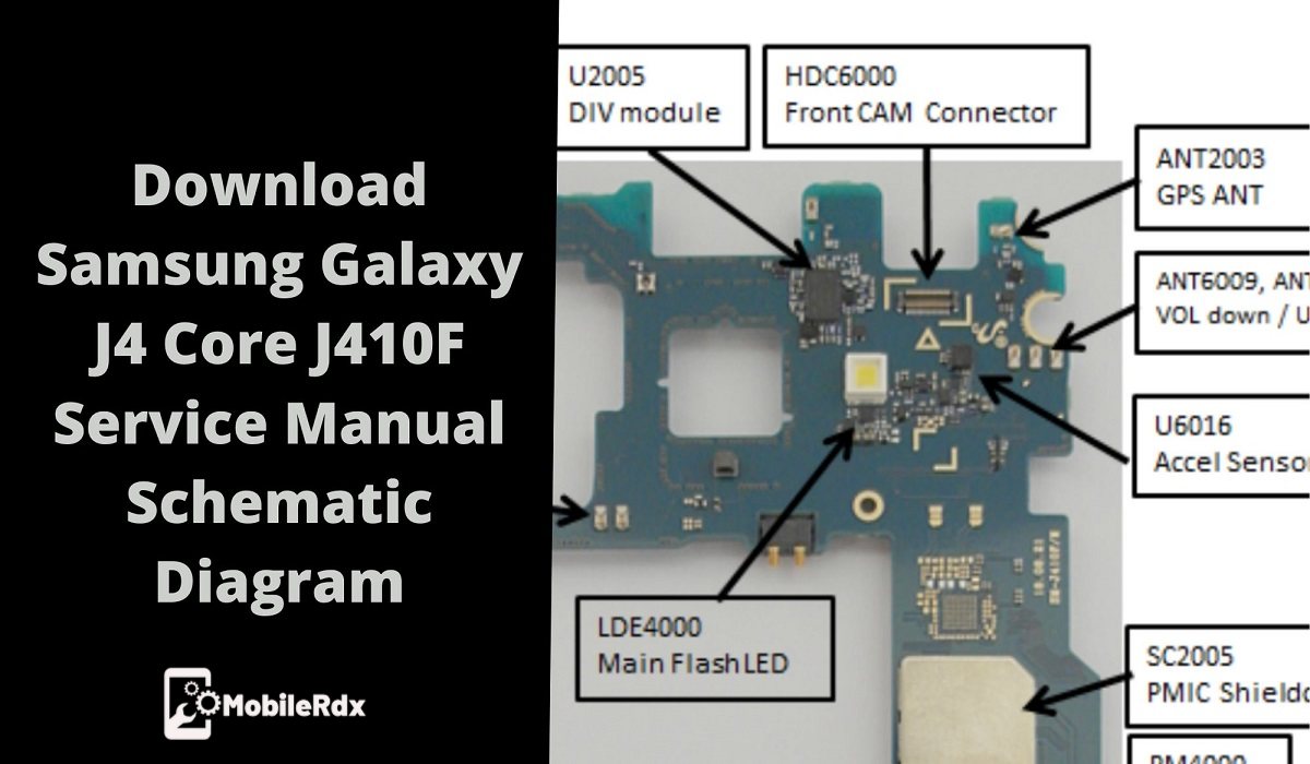 Download Samsung Galaxy J4 Core J410F Service Manual Schematic