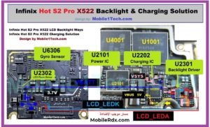 Infinix S2 Pro X522 Display Light Ways Backlight Solution 300x182