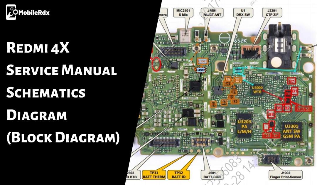 Redmi 4X Service Manual Schematics Diagram