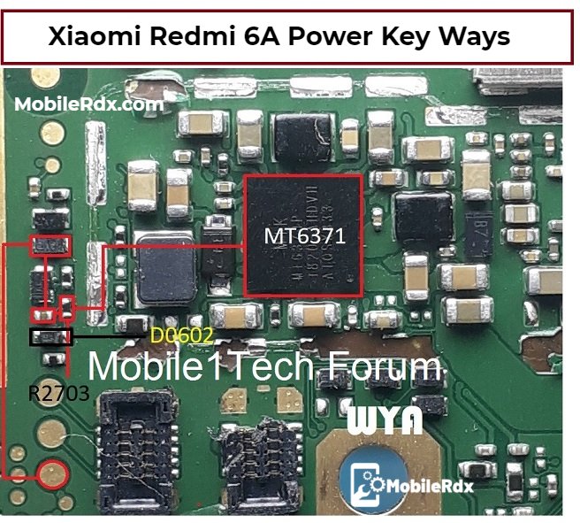 Redmi 6a Power Key Ways Power Button Jumper Solution