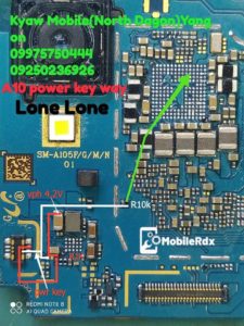 Samsung Galaxy A10 A105F Power Key Ways 225x300
