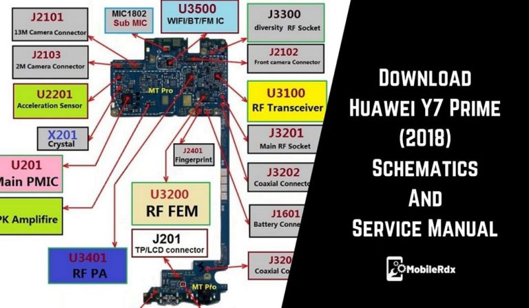 Download Huawei Y7 Prime (2018) Schematics And Service Manual