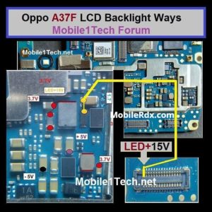 Oppo A37 Backlight Ways Display Light Jumper Solution 300x300