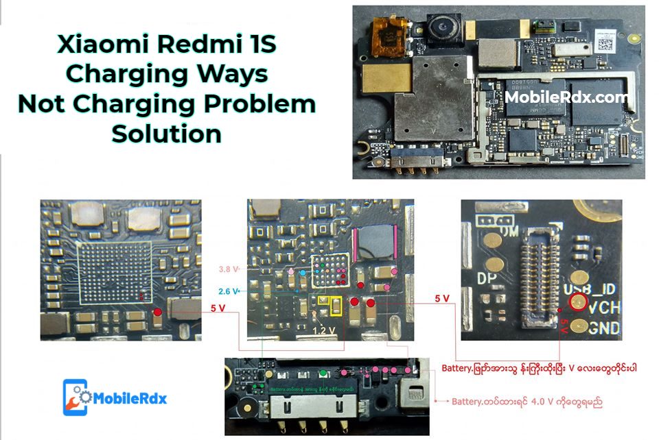Xiaomi Redmi 1S Charging Ways Not Charging Problem Solution