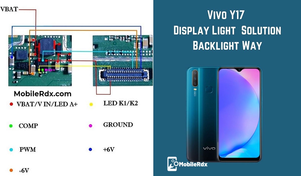 Vivo Y17 Display Light Problem Solution Backlight Way