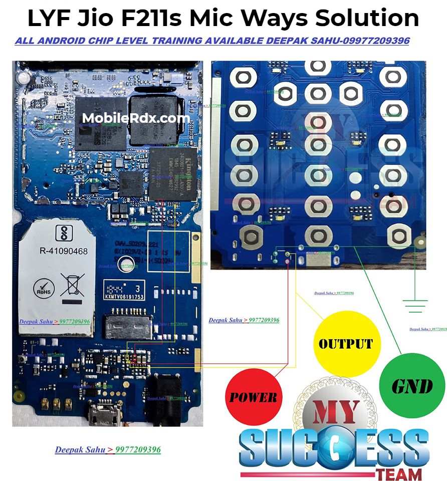 LYF Jio F211s Mic Ways Problem Repair Solution Mic Jumper