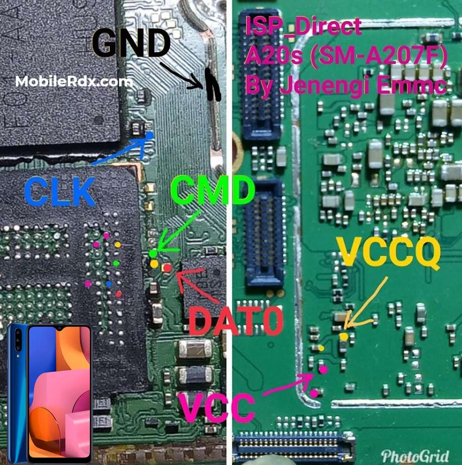 Samsung Galaxy A20s A207F To ByPass FRP And Pattern Lock