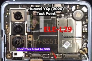 Huawei Y6p Test Point For Remove User Lock FRP And Flashing 300x200