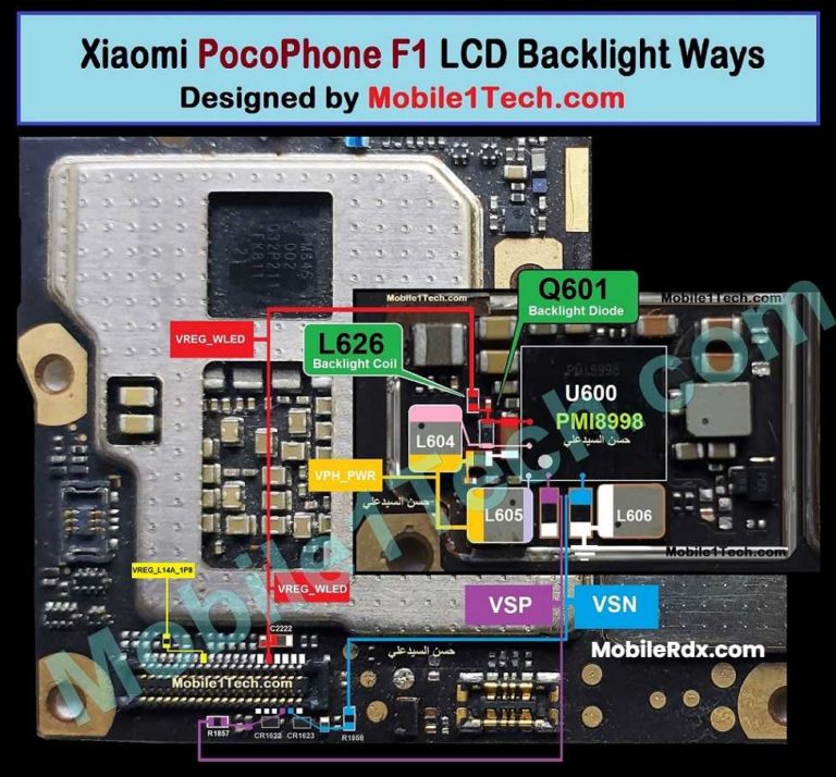 Pocophone F1 Display Light Ways Backlight Problem Repair Solution