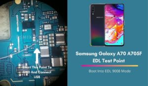 Samsung Galaxy A70 A705F EDL Test Point 300x175