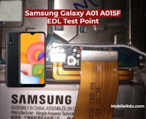 Samsung A01 A015F EDL Test Point EDL 9008 Mode 300x244