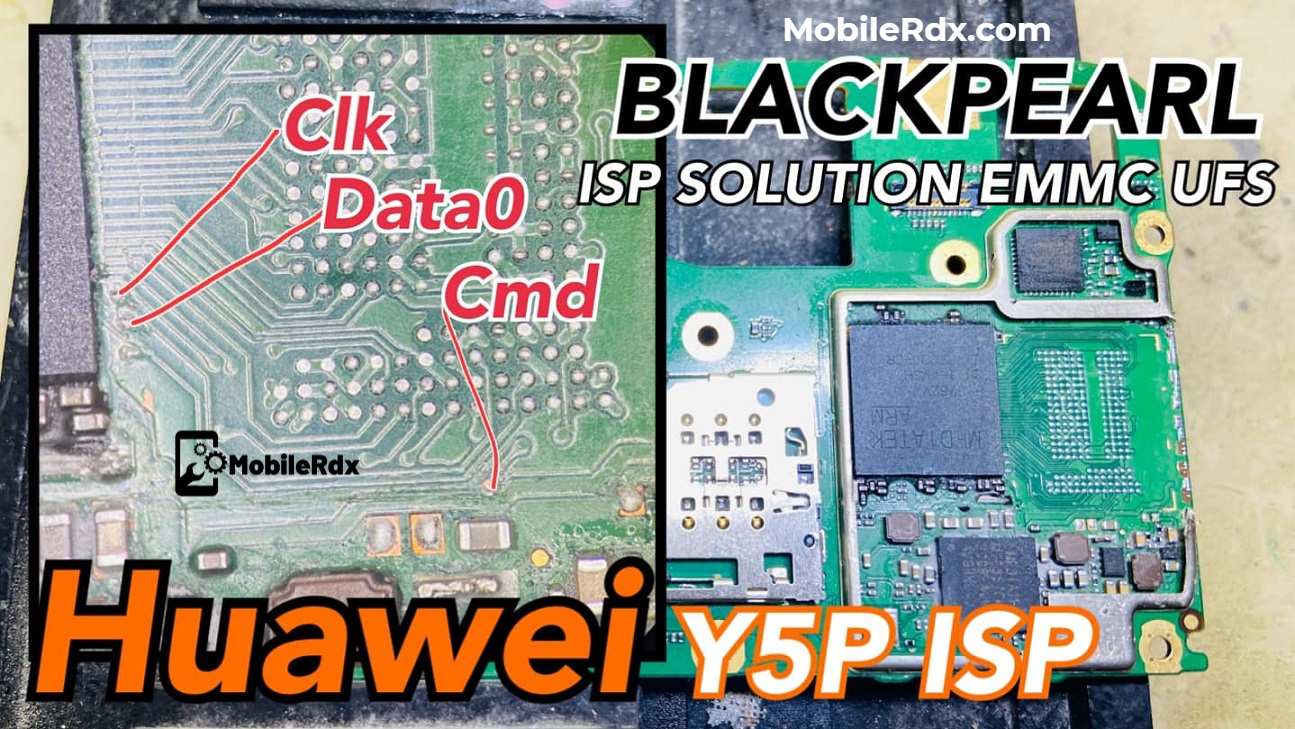 Huawei Y5p ISP EMMC PinOUT to ByPass FRP and Pattern