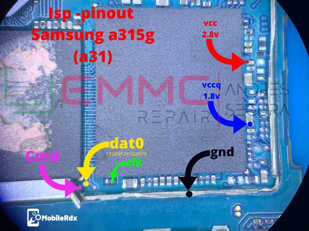 Samsung Galaxy A A Isp Emmc Pinout Test Point Otosection Porn Sex Picture