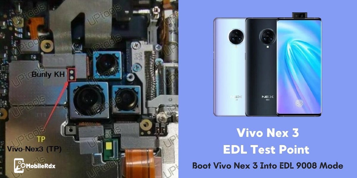 Vivo Nex 3 EDL Test Point EDL 9008 Mode Repair Dead Boot Unbrick