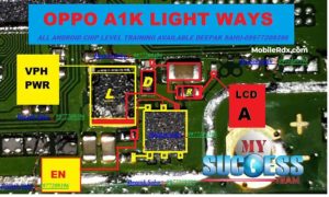 Oppo A1k Backlight Way   Display Light Problem Solution 300x180