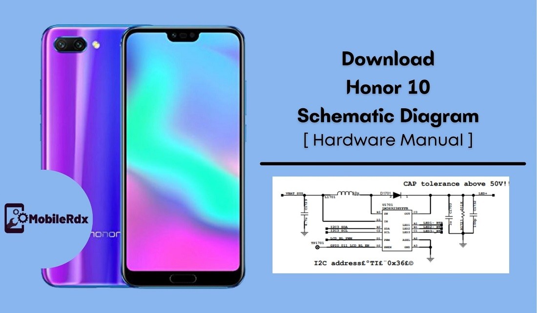 Honor 10 i схема