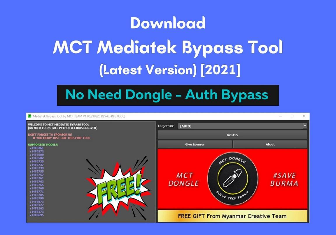 MCT Mediatek Bypass Tool V4