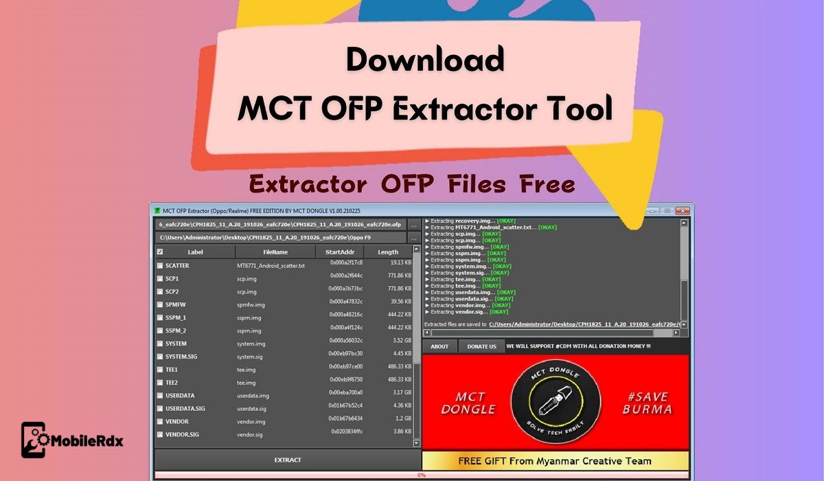 Download MCT OFP Extractor Tool Free