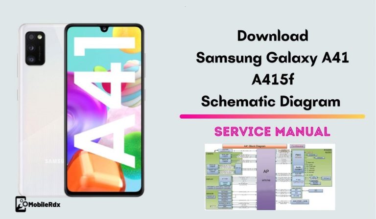 Download Samsung Galaxy A41 Schematic Diagram | Service Manual