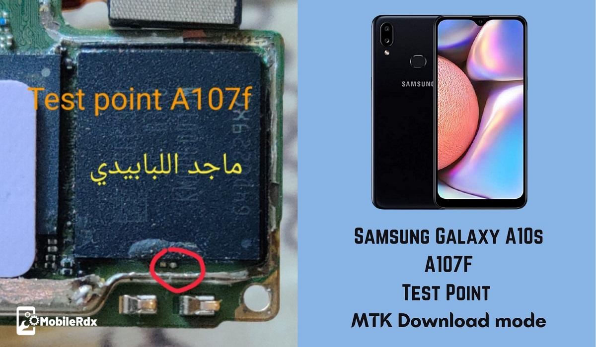 Samsung Galaxy A10s A107F Test Point   Emergency Download Mode