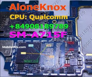 Samsung Galaxy A71 UFS ISP PinOUT 300x253