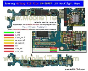 Samsung Galaxy S10 Plus Backlight Ways Repair Display Light Problem 300x241