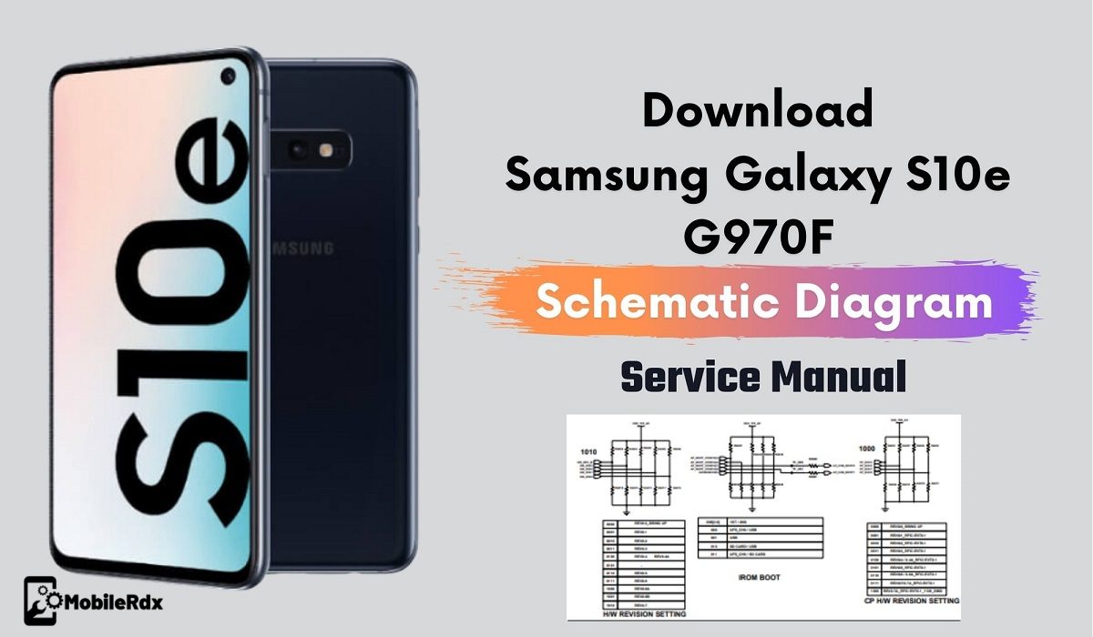 Samsung Galaxy S10e Schematic Diagram Service Manual