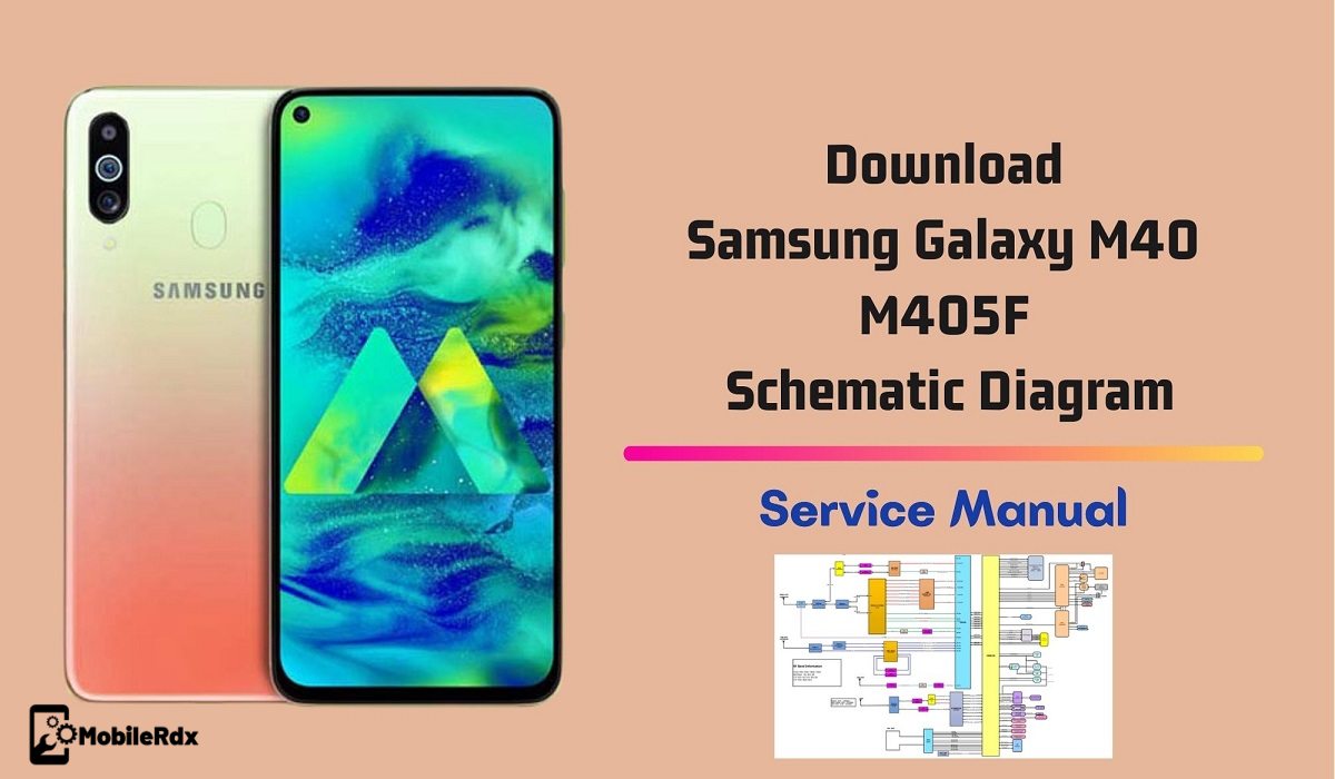 Download Samsung Galaxy M40 M405F Schematic Diagram   Service manual