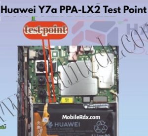Huawei Y7a Test Point For Remove User Lock FRP And Flashing 300x277