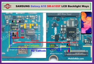 Samsung A10 A105F LCD Backlight Ways   Display Problem Solution 300x204