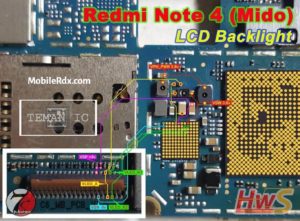 Repair Redmi Note 4 Display Light Problem LCD Backlight Ways 300x221