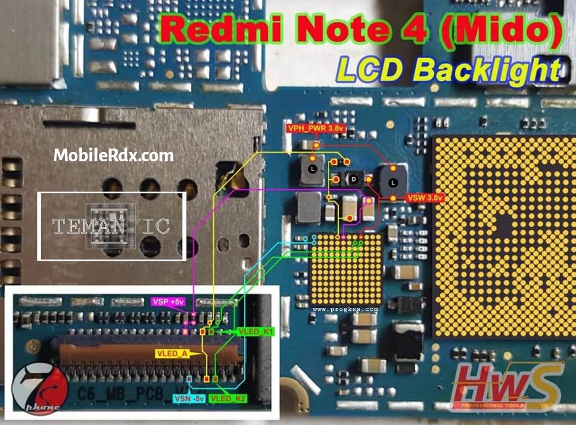redmi note 4 backlight solution