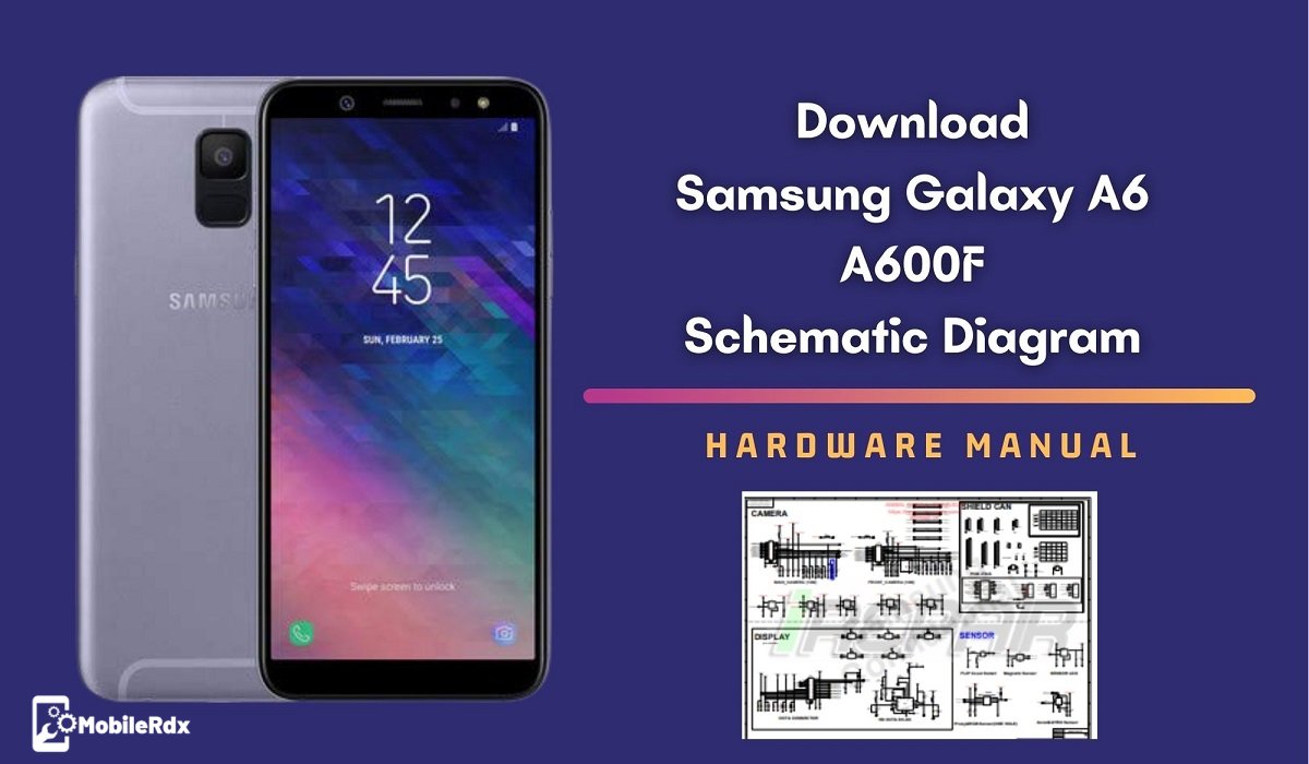 Samsung Galaxy A6 A600F Schematic Diagram   Service Manual