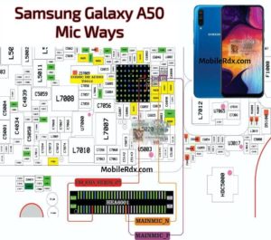 Repair Samsung Galaxy A50 Mic Not Working Problem   Mic Ways 300x265