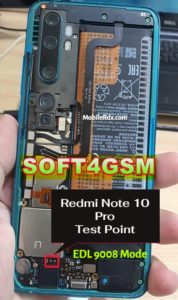 Redmi Note 10 Pro Test Points For EDL 9008 Mode 178x300